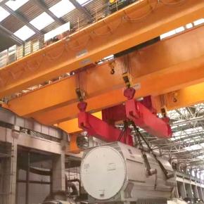 130T Overhead Crane for Generator Stator Lifting