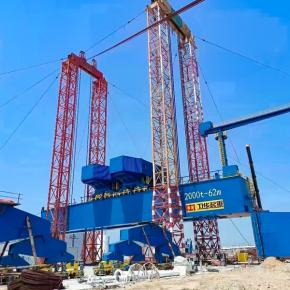 2000t Gangtry Crane Installation for Power Plant