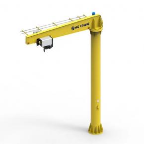 BZD floor mounted workstation jib crane