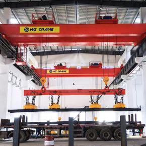 QC TypeOverhead Crane with Electromagnetic Beam