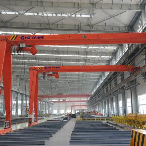 BMH Single Beam Semi Gantry Crane